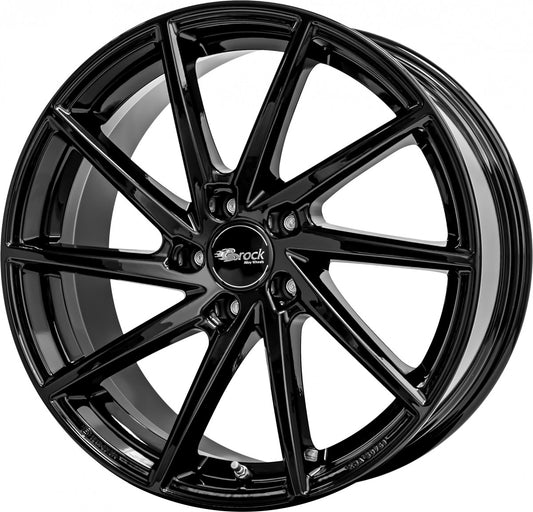 Brock B37 schwarz lackiert 8.5x19 ET50 - LK5/120 ML65.1