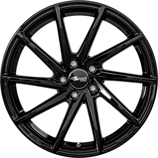 Brock B37 schwarz lackiert 8.5x19 ET50 - LK5/120 ML65.1