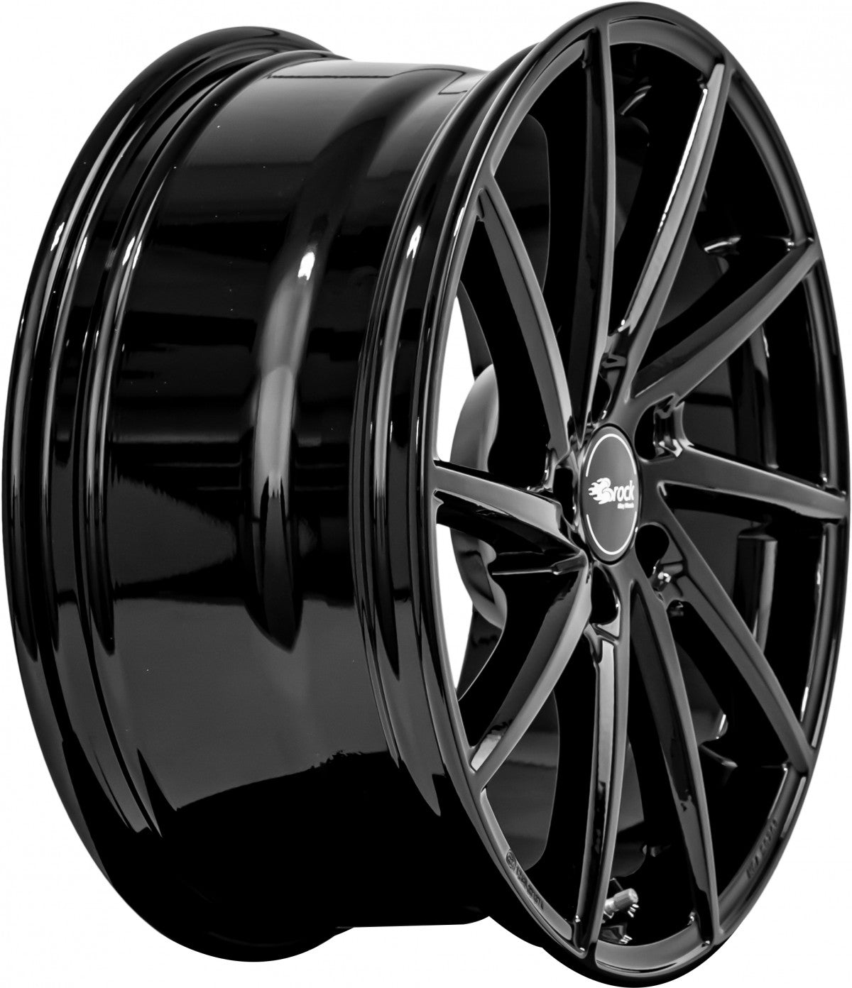 Brock B37 schwarz lackiert 8.5x19 ET35 - LK5/112 ML66.6