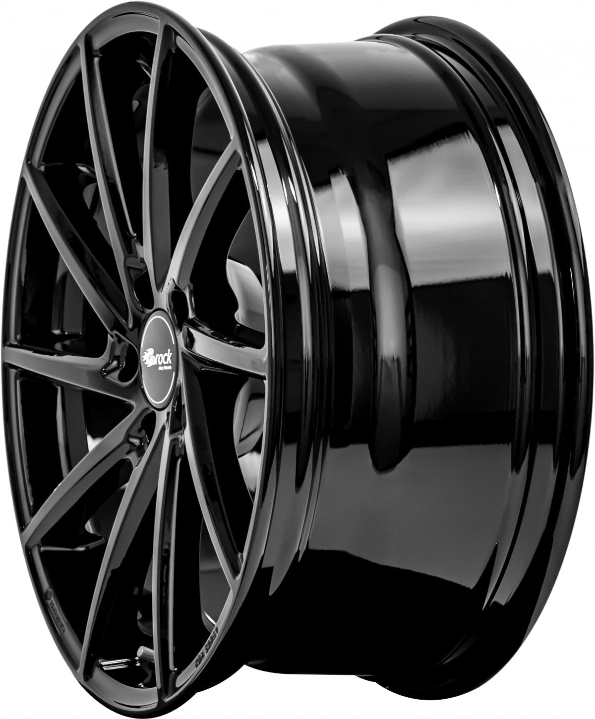 Brock B37 schwarz lackiert 8x18 ET50 - LK5/112 ML57.1