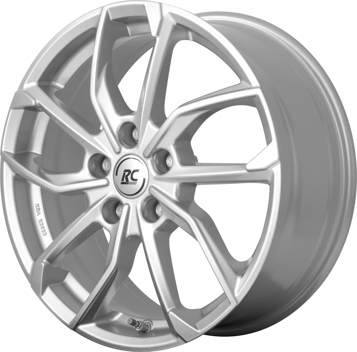 RC-Design RC34 kristallsilber 7x18 ET50 - LK5/114.3 ML60.1