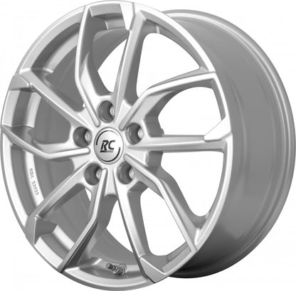 RC-Design RC34 kristallsilber 7x18 ET50 - LK5/114.3 ML60.1