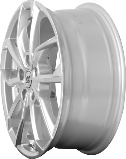 RC-Design RC34 kristallsilber 7x18 ET50 - LK5/114.3 ML60.1