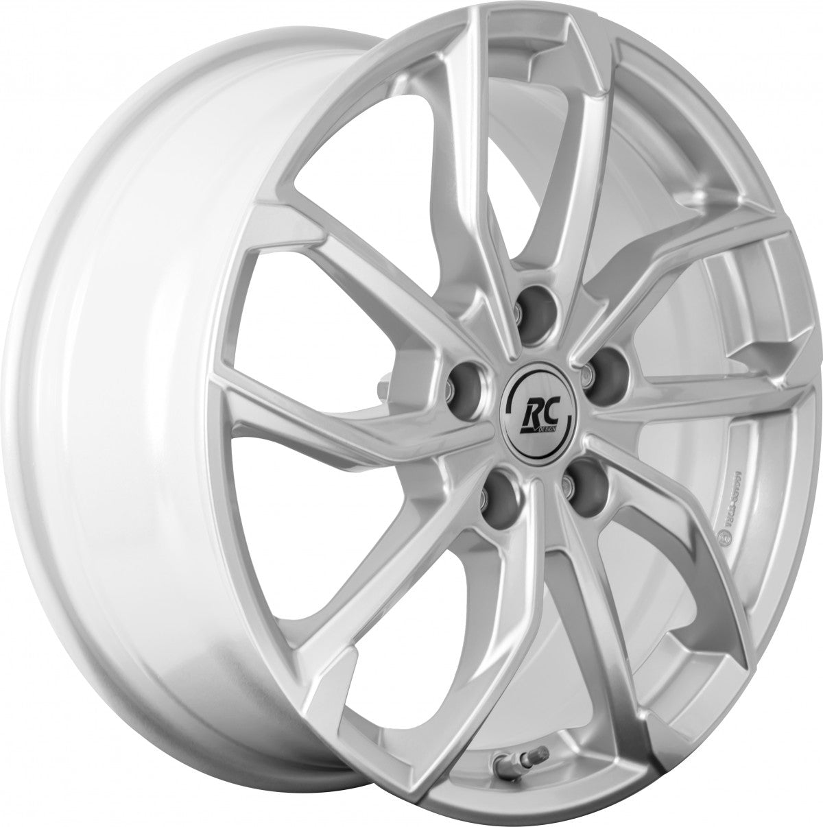 RC-Design RC34 kristallsilber 7x18 ET50 - LK5/114.3 ML60.1