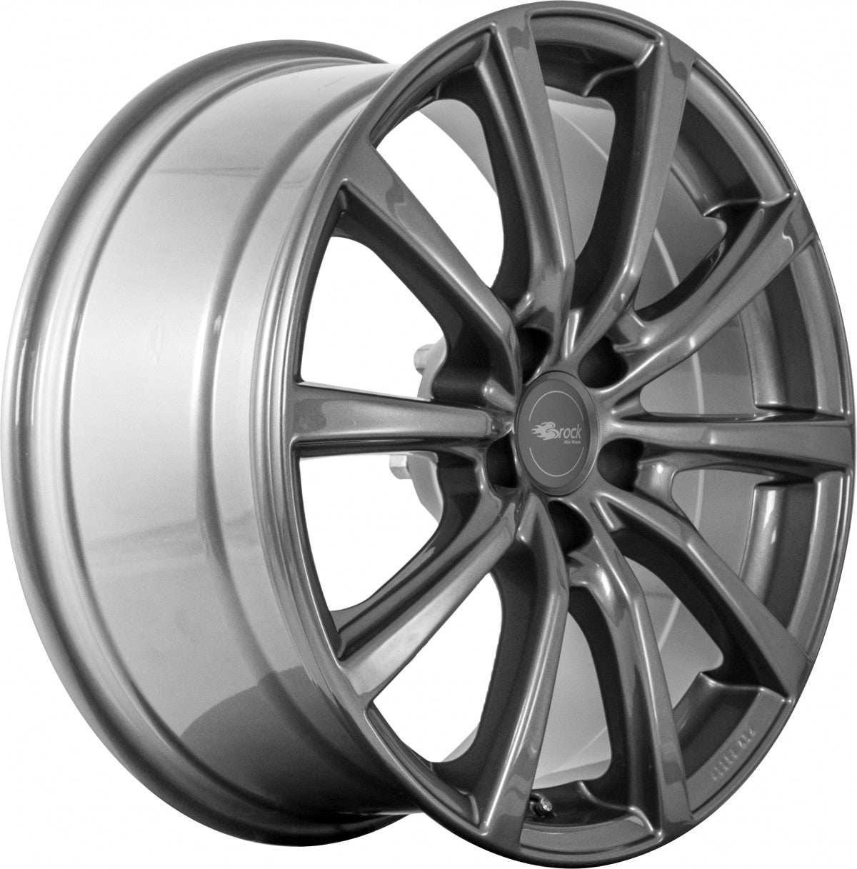 Brock B32 titan metallic 8.5x18 ET40 - LK5/114.3 ML64.2
