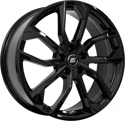 RC-Design RC34 schwarz lackiert Alufelge 7.5x18 Zoll ET49 LK 5x108 ML65.1 – Bild 6