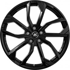 RC-Design RC34 schwarz lackiert Alufelge 7.5x18 Zoll ET46 LK 5x112 ML57.1
