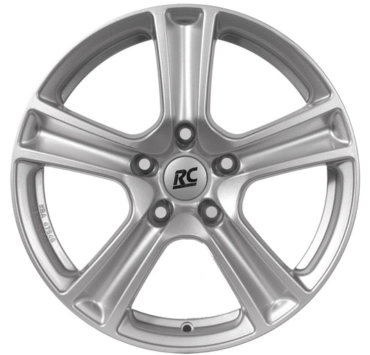 RC-Design RC19 kristallsilber lackiert 5x15 ET40 - LK4/100 ML54.1