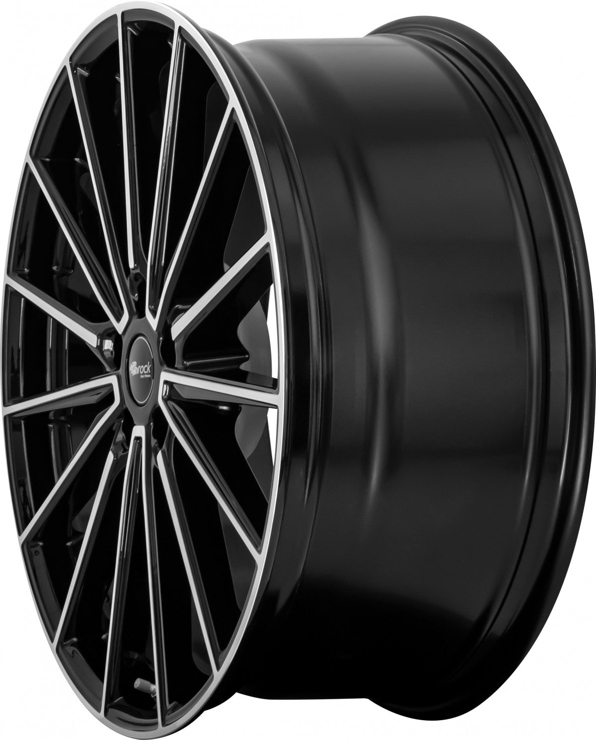 Brock B43 schwarz glanz front-poliert Alufelge 8x19 Zoll ET50 LK 5x112 ML57.1 – Bild 4
