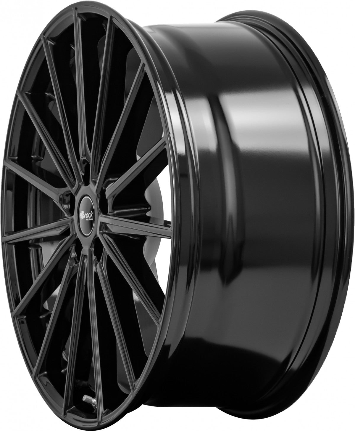 Brock B43 schwarz glanz Alufelge 8x19 Zoll ET50 LK 5x112 ML57.1 – Bild 4
