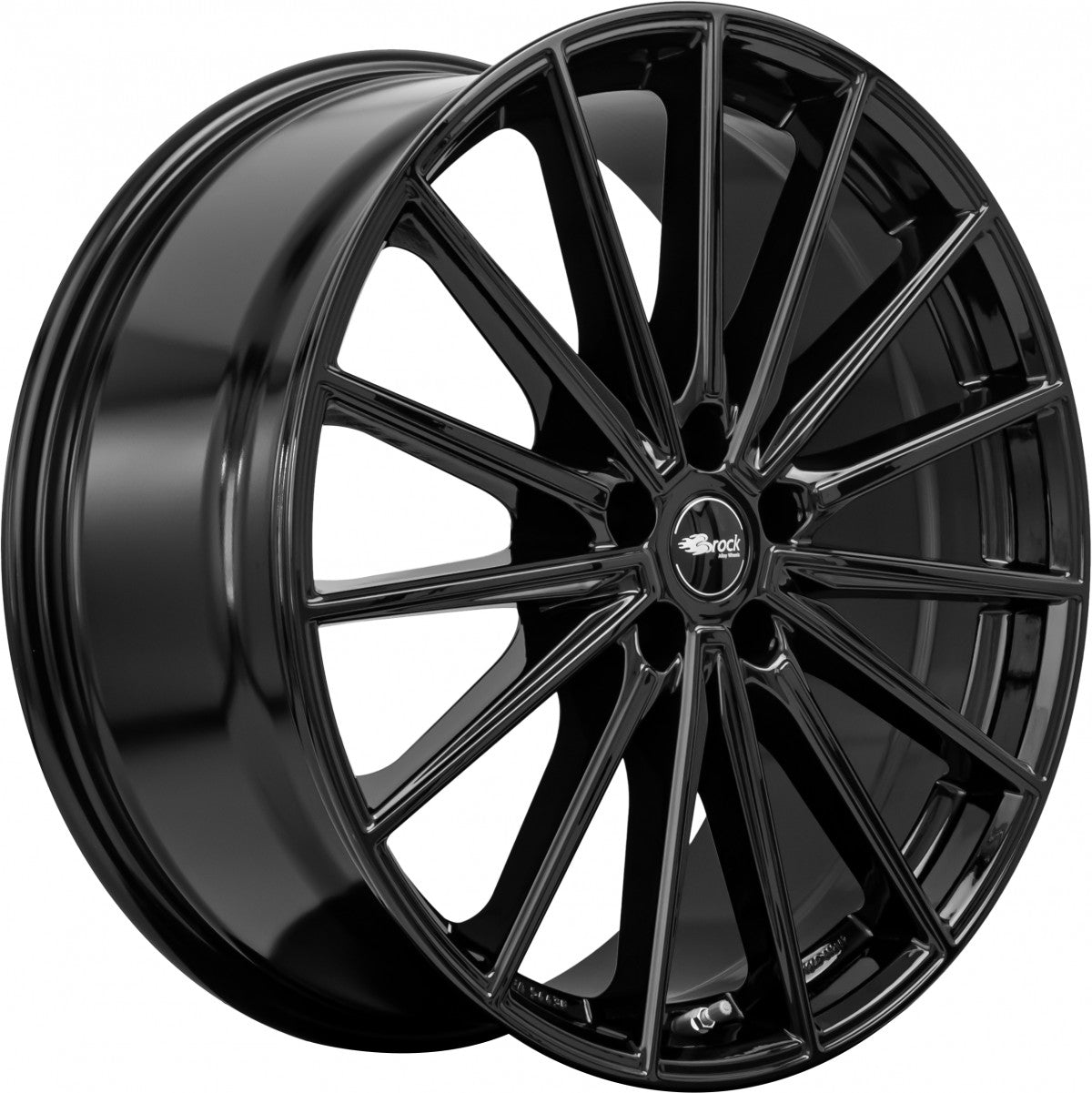 Brock B43 schwarz glanz Alufelge 9x20 Zoll ET42 LK 5x112 ML66.6 – Bild 5