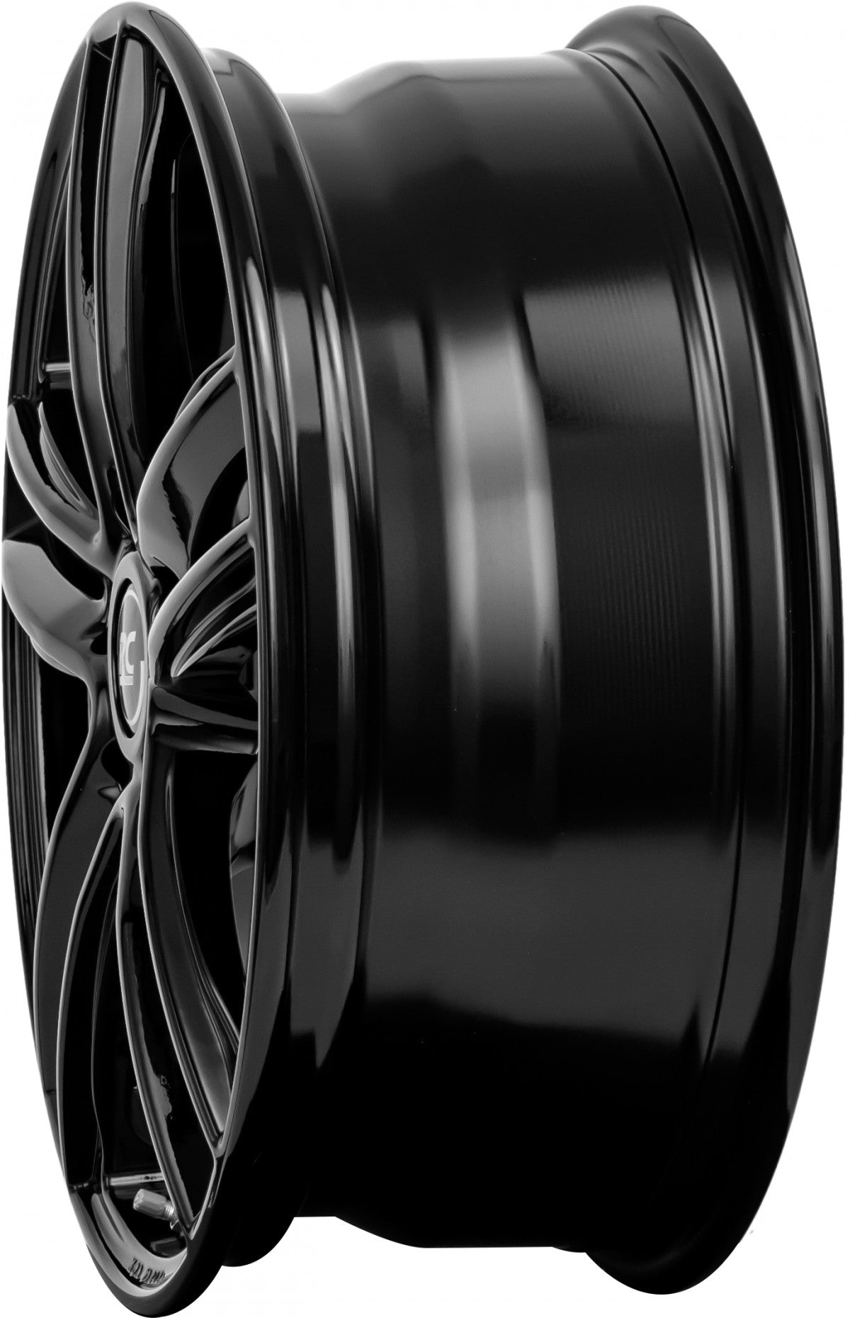 RC-Design RC27 schwarz lackiert Alufelge 7x18 Zoll ET55 LK 5x114.3 ML56.1 – Bild 6