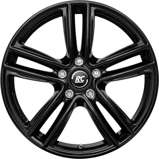 RC-Design RC27 schwarz lackiert 6x15 ET45 - LK5/100 ML54.1
