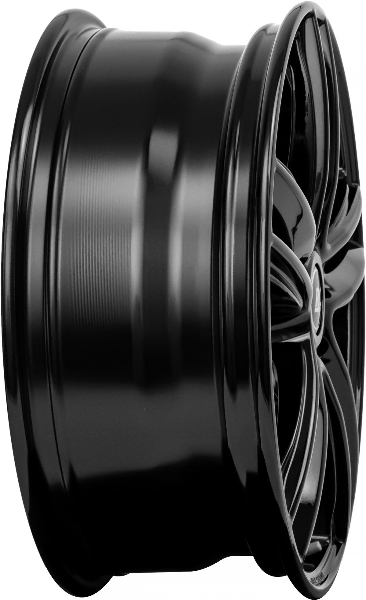 RC-Design RC27 schwarz lackiert Alufelge 6x16 Zoll ET43 LK 5x112 ML57.1 – Bild 7