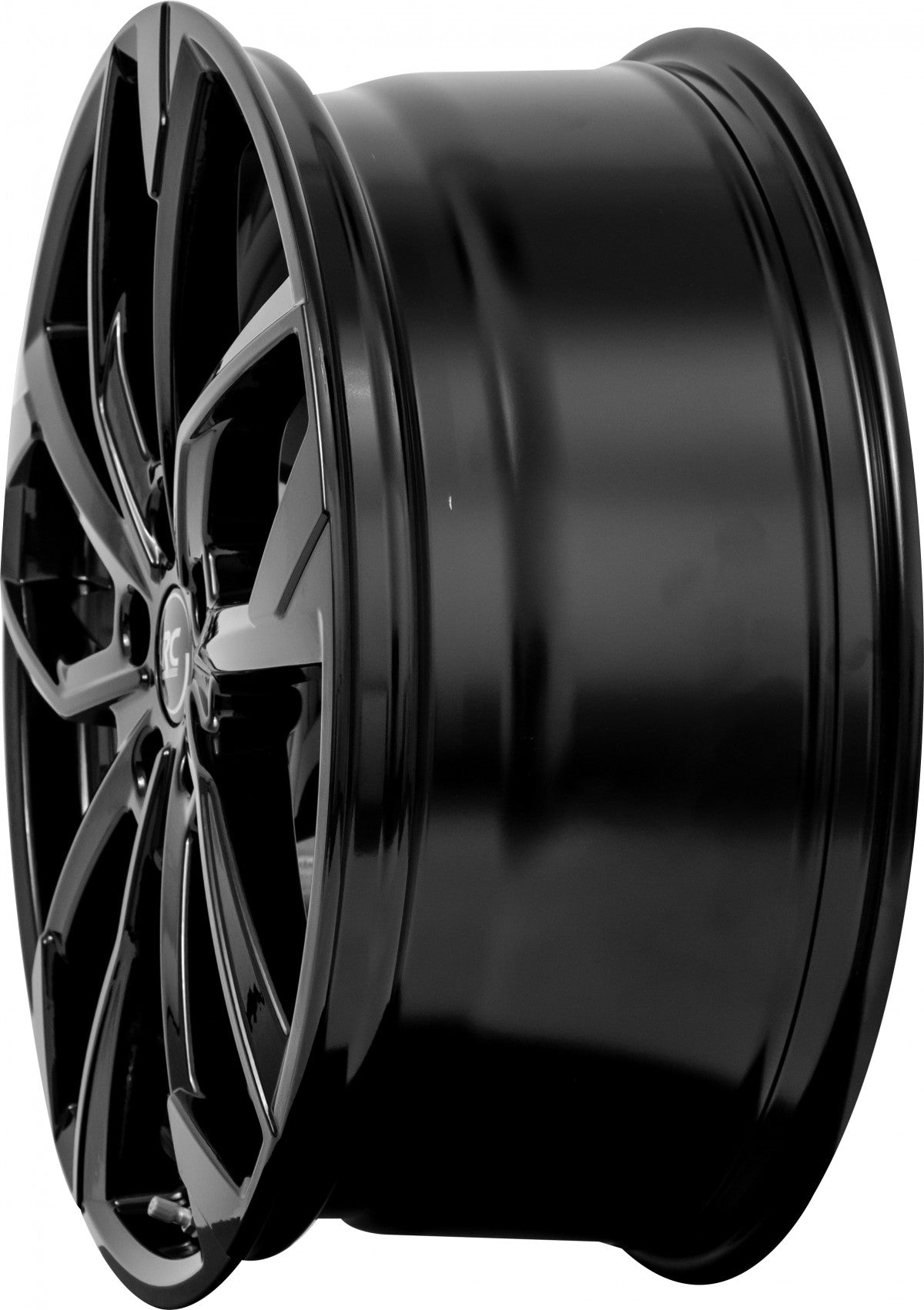 RC-Design RC34 schwarz lackiert Alufelge 7.5x18 Zoll ET50 LK 5x120 ML67.1 – Bild 4
