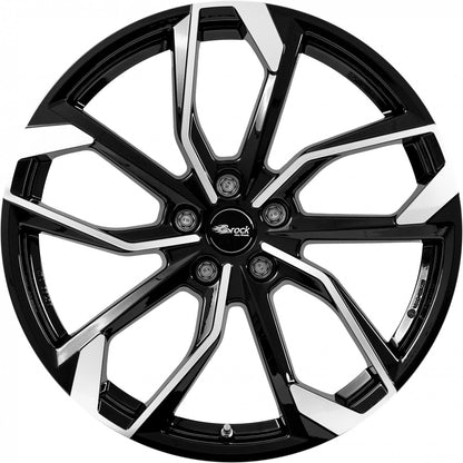 RC-Design RC34 schwarz front-poliert 8.5x18 ET52 - LK5/112 ML66.6