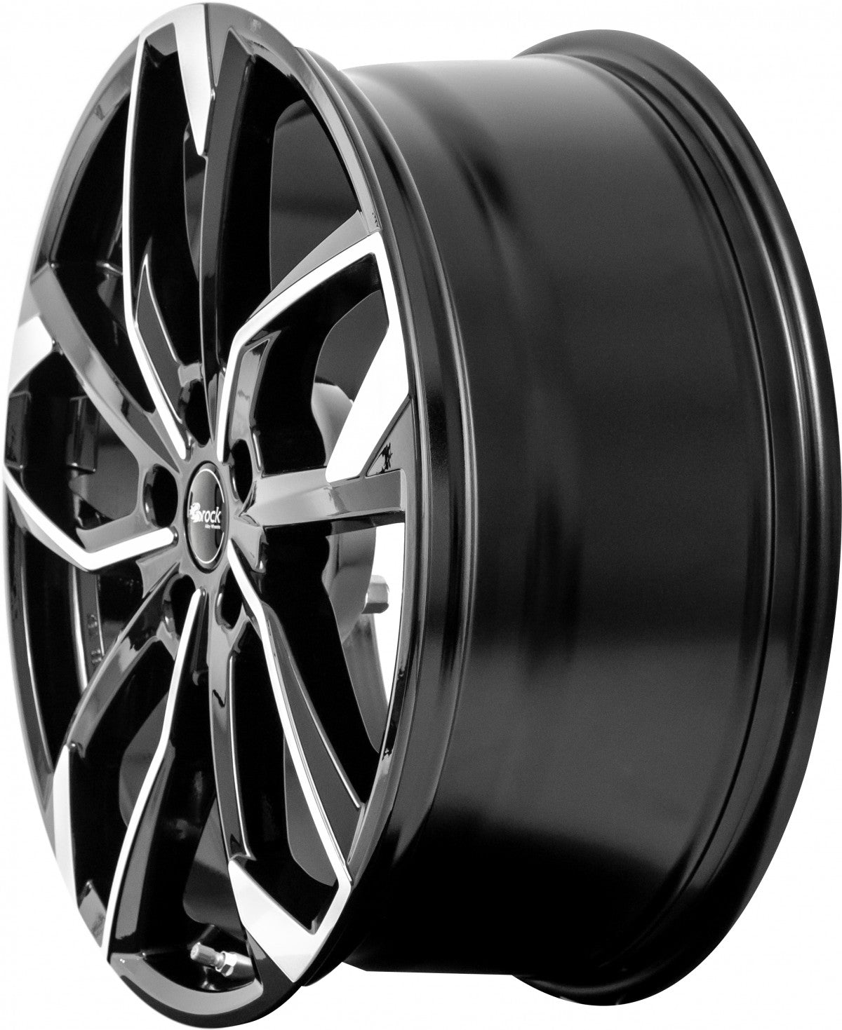 RC-Design RC34 schwarz front-poliert 8.5x18 ET52 - LK5/112 ML66.6