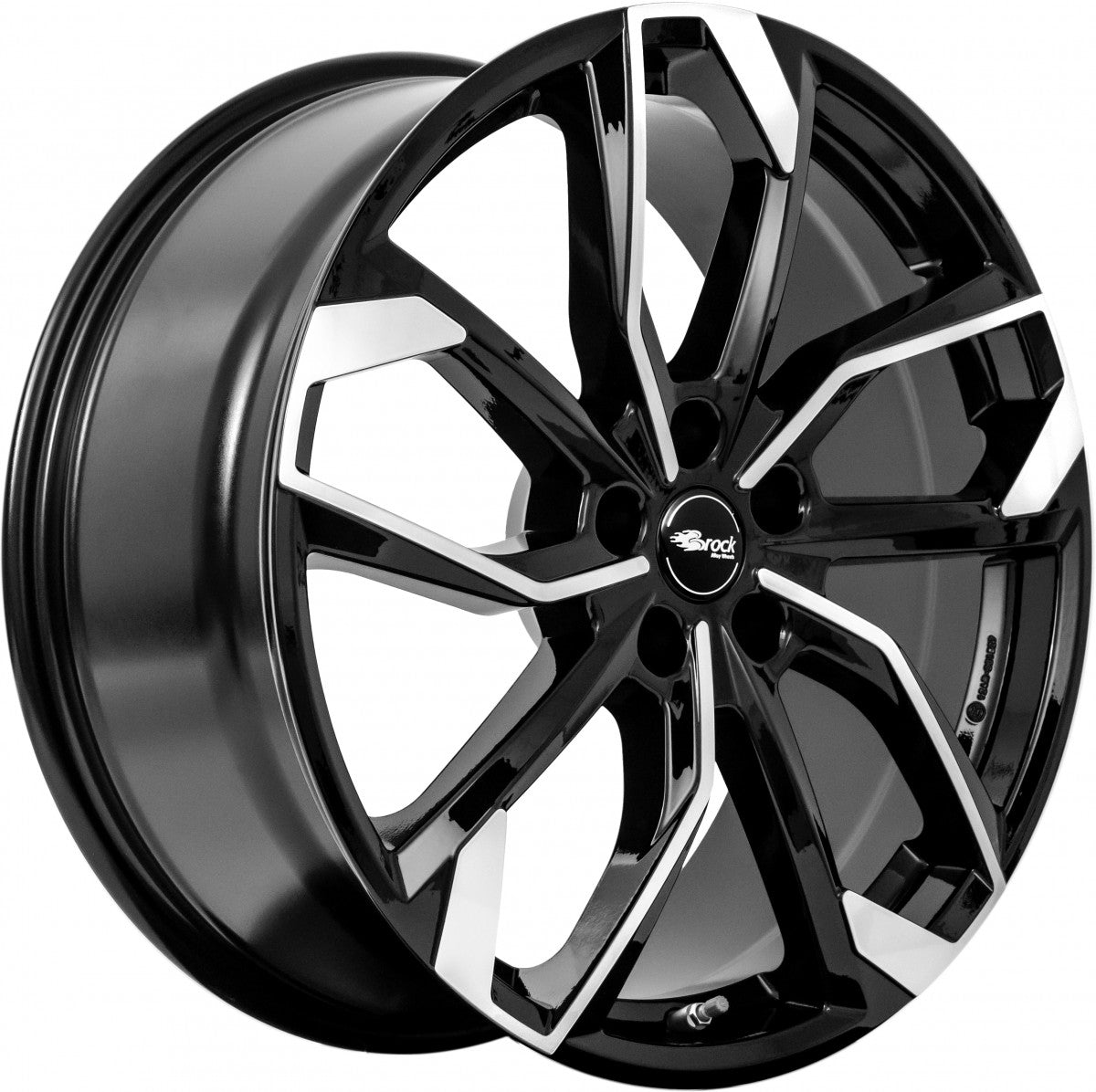 RC-Design RC34 schwarz front-poliert 8.5x18 ET52 - LK5/112 ML66.6
