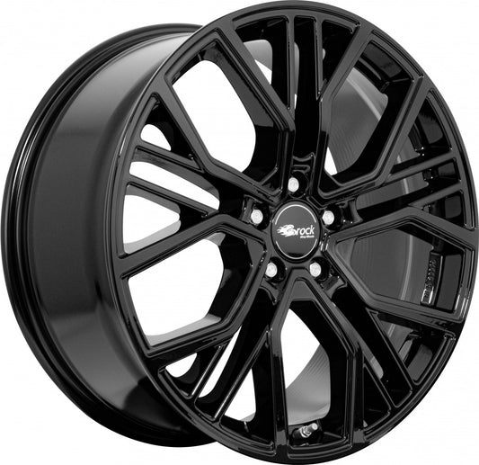 Brock B41 schwarz lackiert 8.5x20 ET43.5 - LK5/114.3 ML67.1