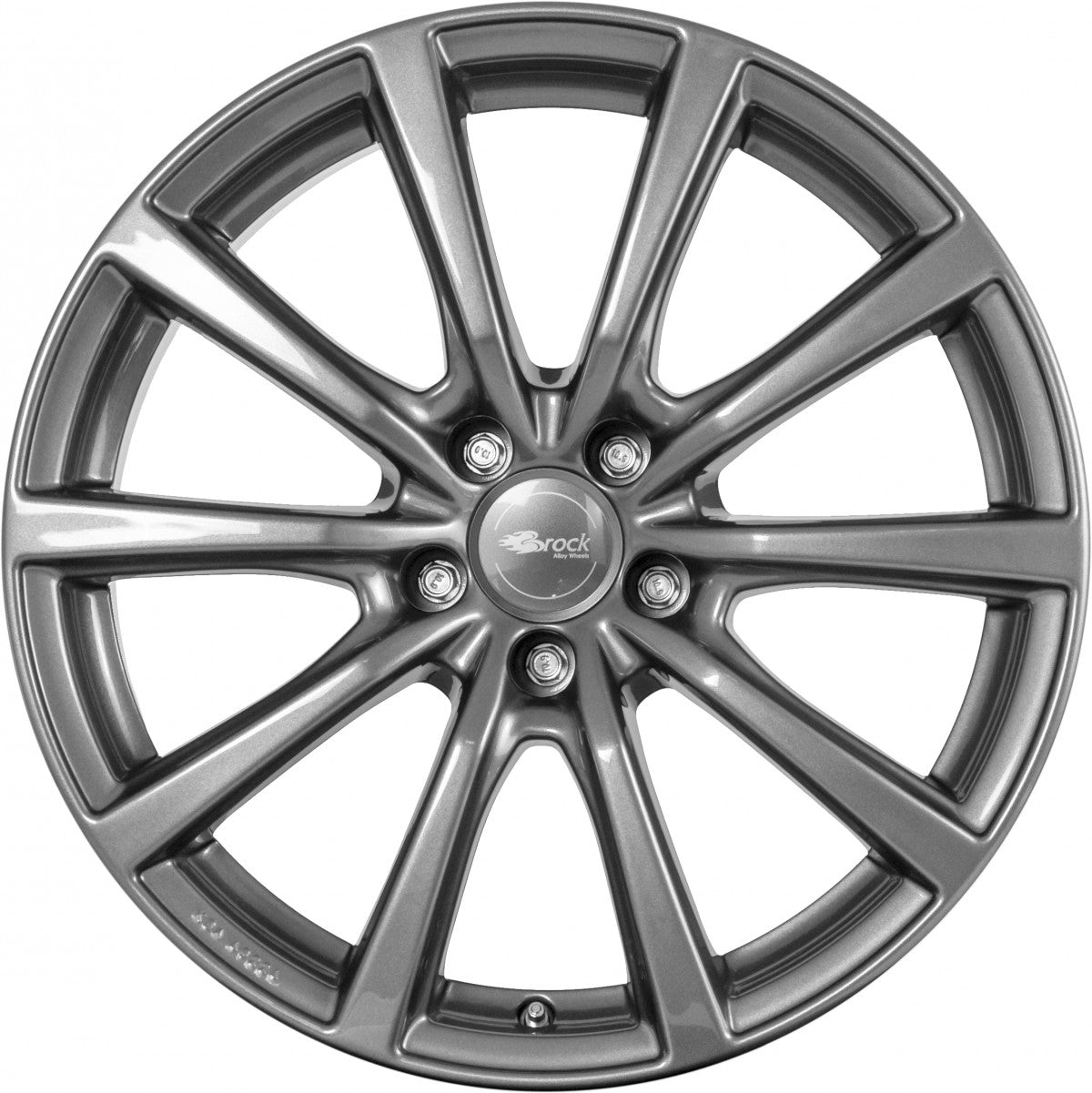 Brock B32 titan metallic 8.5x18 ET38 - LK5/114.3 ML64.2