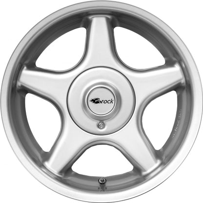 Brock B1 kristallsilber lackiert 7.5x16 ET25 - LK4/100 ML63.4