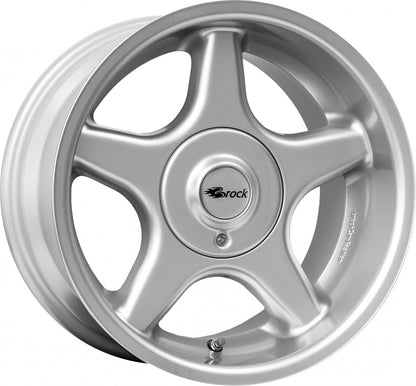 Brock B1 kristallsilber lackiert 9x16 ET15 - LK4/100 ML63.4