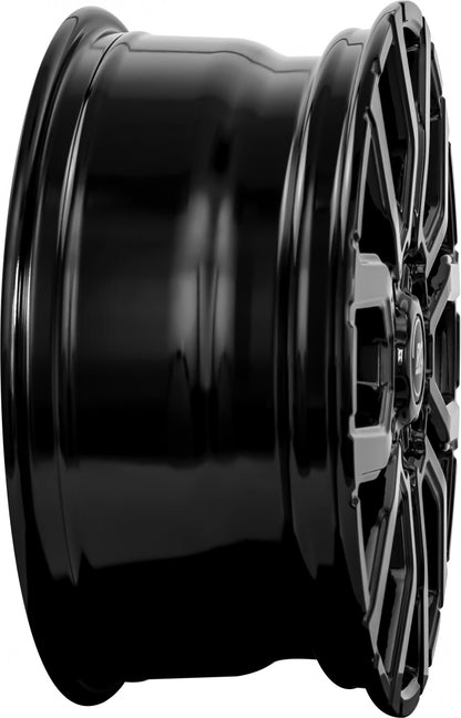 RC-Design RC35 schwarz lackiert Alufelge 7.5x17 Zoll ET25 LK 6x139.7 ML106.1 – Bild 7