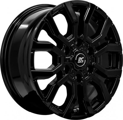 RC-Design RC35 schwarz lackiert 7.5x17 ET30 - LK6/139.7 ML106.1