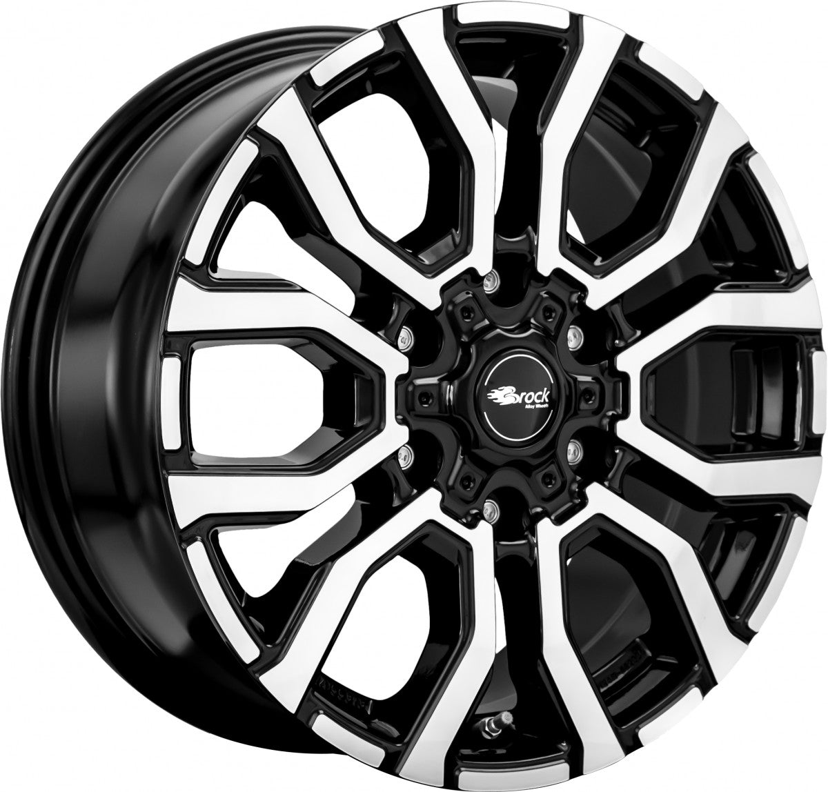 RC-Design RC35 schwarz front-poliert 7.5x17 ET30 - LK6/139.7 ML106.1