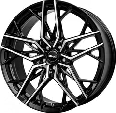 Brock B44 schwarz front-poliert Alufelge 8.5x20 Zoll ET40 LK 5x114.3 ML72.6