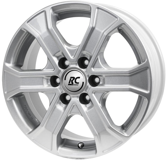 RC-Design RC31 kristallsilber lackiert 7x17 ET45 - LK6/120 ML74.6