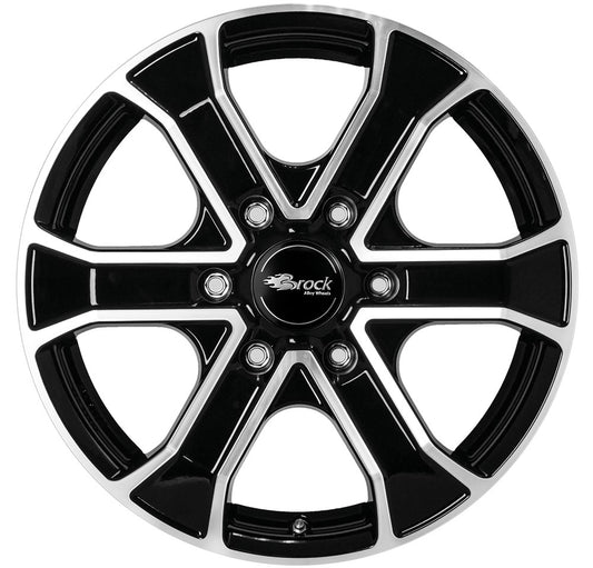 RC-Design RC31 schwarz front-poliert 7x17 ET45 - LK6/120 ML74.6