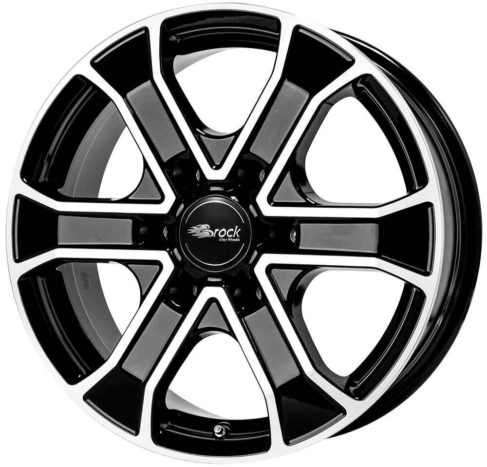 RC-Design RC31 schwarz front-poliert 8x18 ET51 - LK6/120 ML74.6