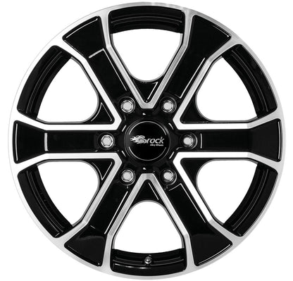 RC-Design RC31 schwarz front-poliert 8x18 ET51 - LK6/120 ML74.6