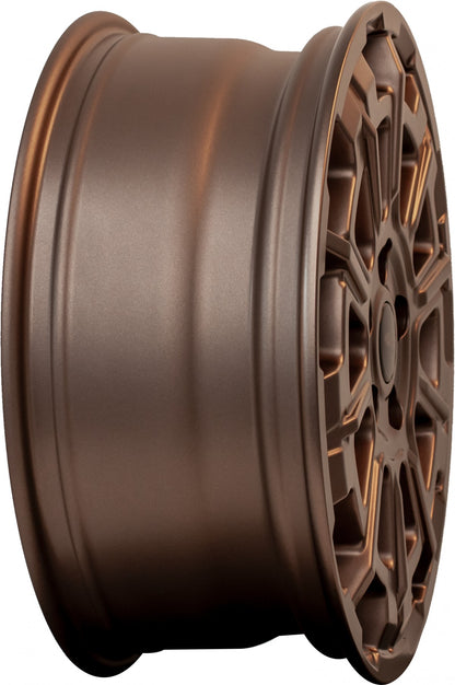 Brock B45 bronze-copper matt-lackiert Alufelge 7.5x18 Zoll ET53 LK 5x130 ML78.1 – Bild 7