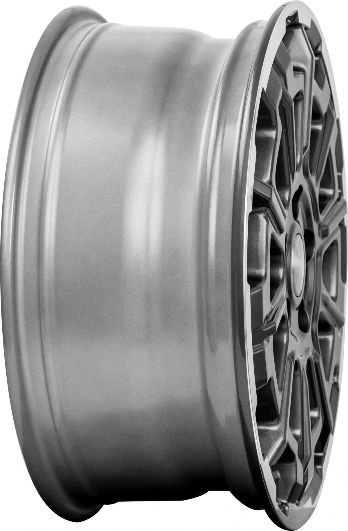Brock B45 himalaya-grey front-poliert Alufelge 7.5x18 Zoll ET43 LK 5x130 ML84.1 – Bild 7