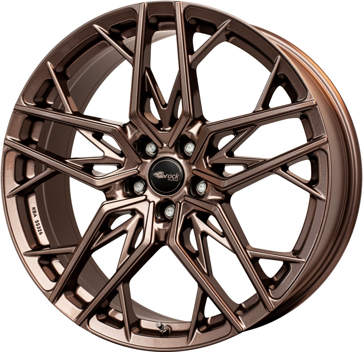 Brock B44 bronze-copper lackiert Alufelge 8.5x19 Zoll ET25 LK 5x112 ML66.6