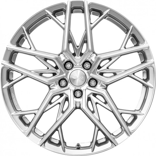 Brock B44 hyper-silber lackiert 8.5x19 ET42 - LK5/112 ML66.6