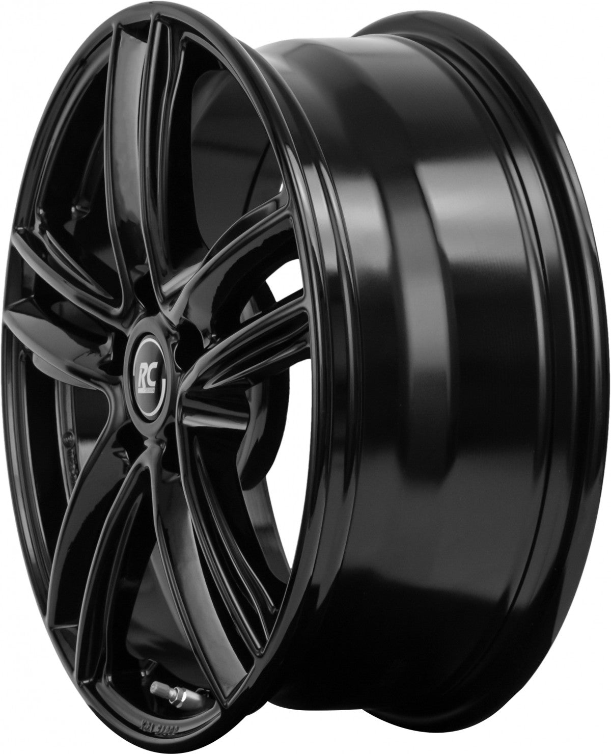 RC-Design RC27 schwarz lackiert Alufelge 7x17 Zoll ET42 LK 5x108 ML65.1 – Bild 5