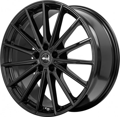Brock B43 schwarz glanz Alufelge 9.5x21 Zoll ET45 LK 5x114.3 ML67.1 – Bild 3