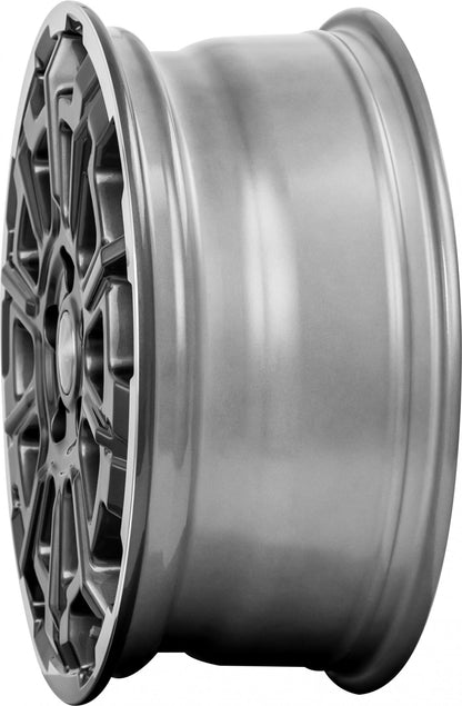 Brock B45 himalaya-grey front-poliert Alufelge 7x17 Zoll ET51 LK 5x112 ML66.6 – Bild 6