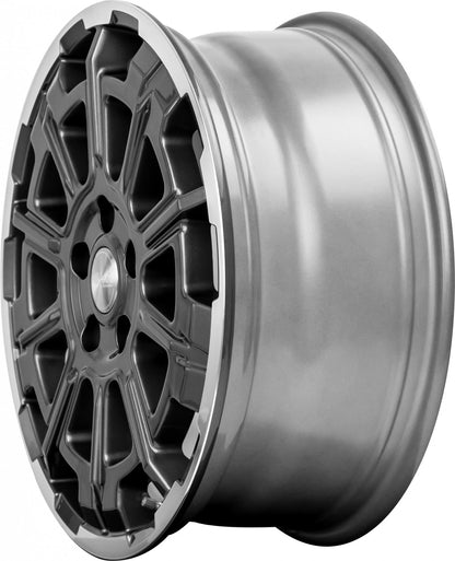 Brock B45 himalaya-grey front-poliert Alufelge 7x17 Zoll ET47 LK 5x120 ML65.1 – Bild 5