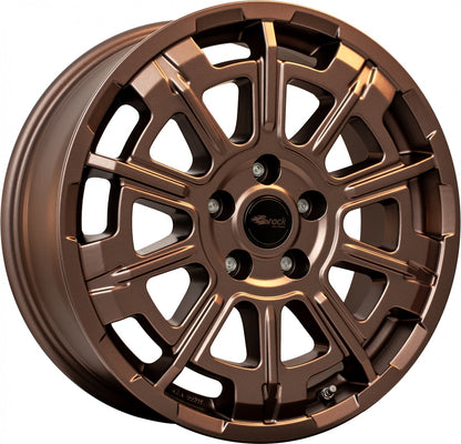 Brock B45 bronze-copper matt-lackiert 7x17 ET62 - LK5/130 ML78.1