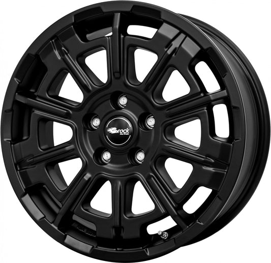 Brock B45 satin-black matt-lackiert 7x17 ET62 - LK5/130 ML78.1