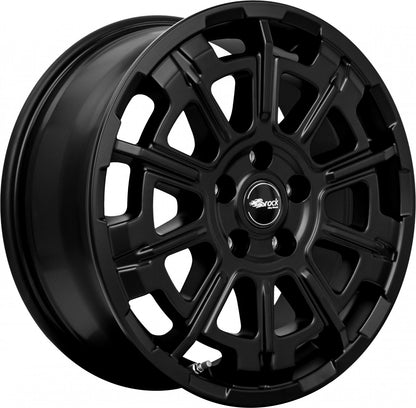 Brock B45 satin-black matt-lackiert 7x17 ET55 - LK6/139.7 ML93.1