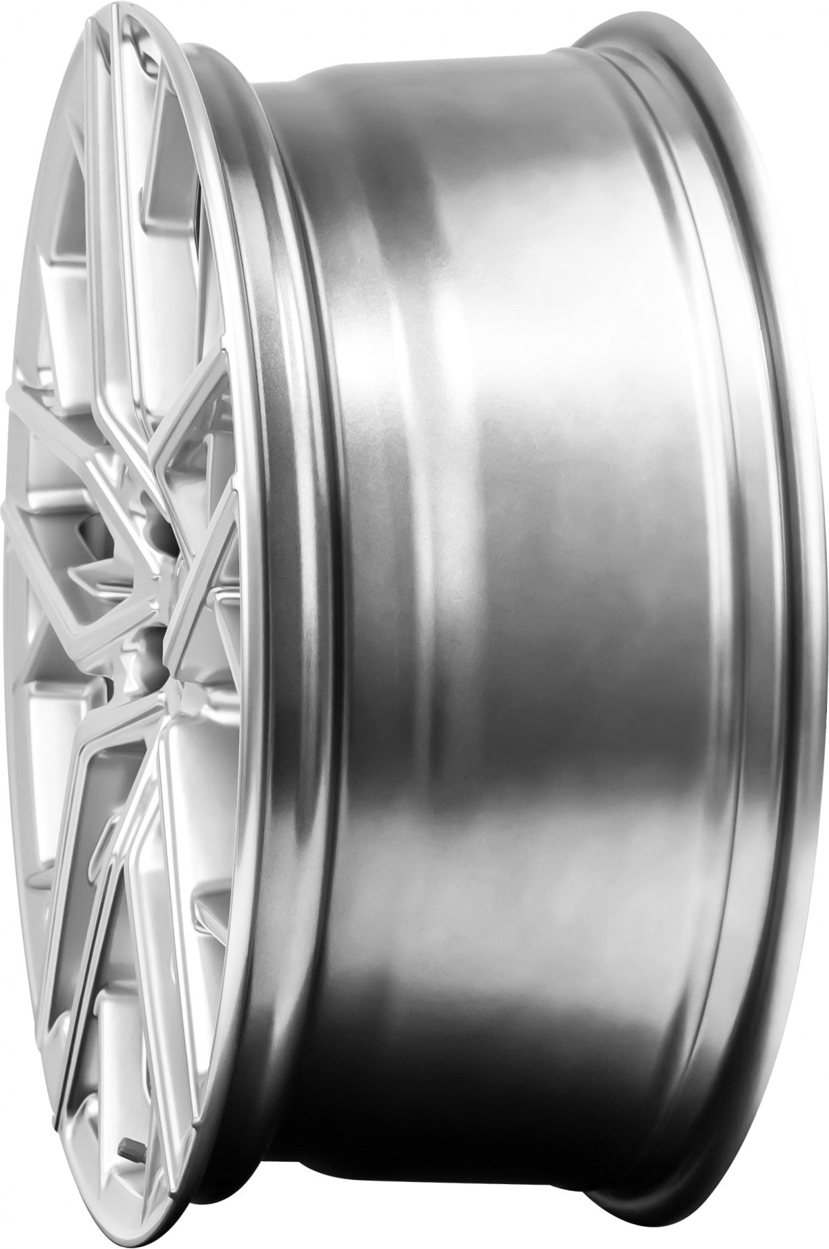 Brock B44 hyper-silber lackiert Alufelge 8x18 Zoll ET42 LK 5x108 ML72.6 – Bild 6