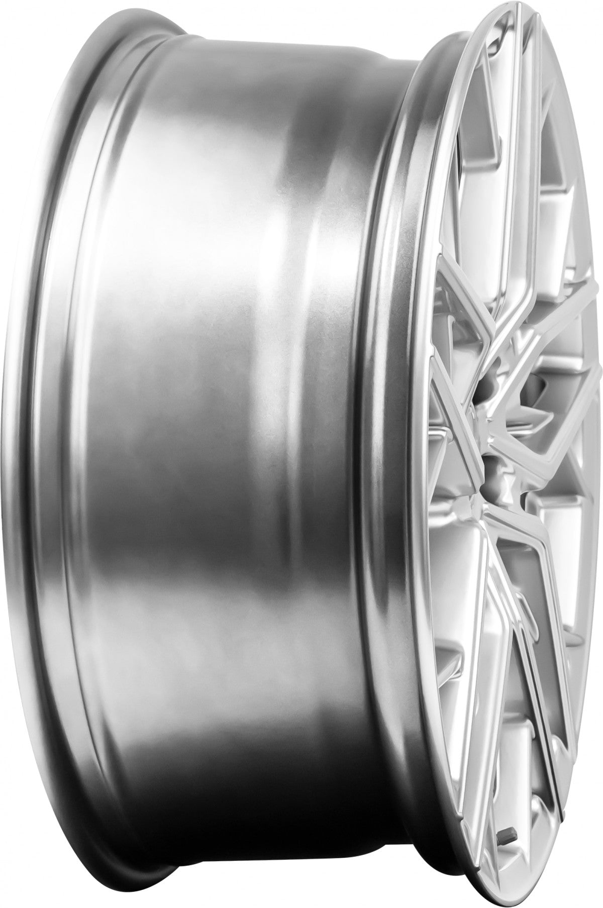 Brock B44 hyper-silber lackiert Alufelge 8x18 Zoll ET42 LK 5x108 ML72.6 – Bild 7