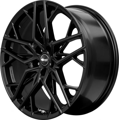 Brock B44 satin-black matt-lackiert Alufelge 8x18 Zoll ET42 LK 5x108 ML72.6 – Bild 4
