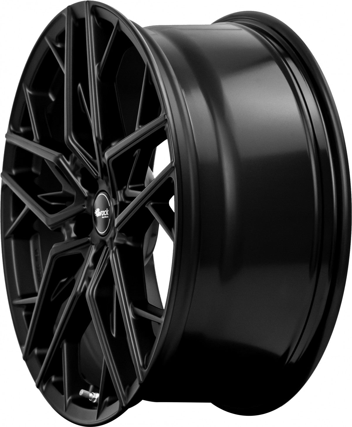 Brock B44 satin-black matt-lackiert Alufelge 8x18 Zoll ET30 LK 5x112 ML66.6 – Bild 5