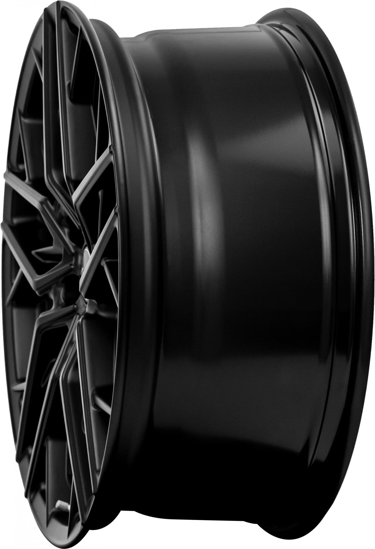 Brock B44 satin-black matt-lackiert Alufelge 8x18 Zoll ET30 LK 5x112 ML66.6 – Bild 6